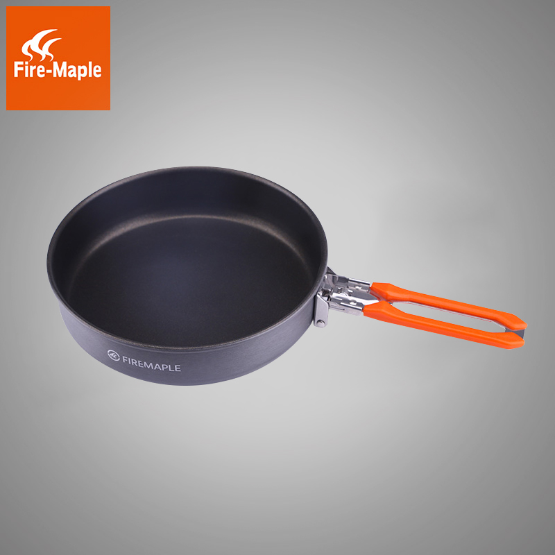 Fire Maple Gold Feast Non-Stick Frying Pan Outdoor Portable Folding Frying Pan Teflon Coated Fried Steak Pan