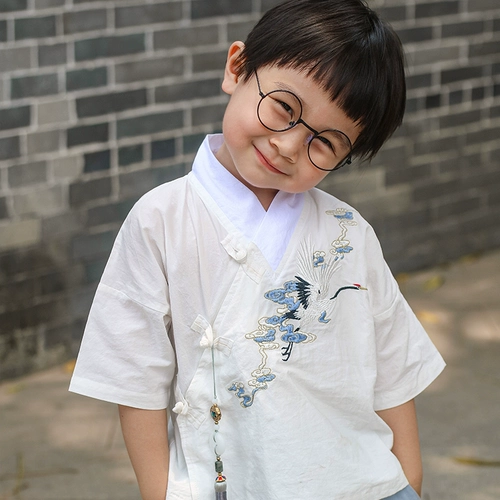 Летнее детское элитное тонкое ханьфу, 2021 года