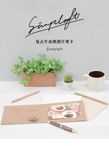 Japan ncl creative DIY photo album Sticky photo album Business Family Memorial Book Book personality envelope greeting card