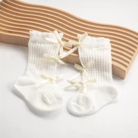 Гольфы с бантиком, длина миди