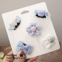 С бантиком, синий