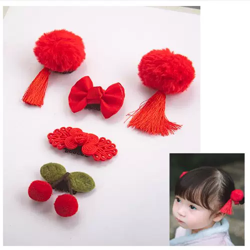 Детская безвредная заколка для волос, детский аксессуар для волос для принцессы, щипцы, комплект, не повреждает волосы