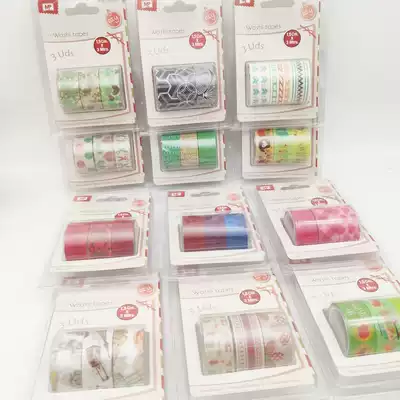 And paper tape wholesale bubble shell box set basic salt system whole roll can tear hand tape DIY decorative sticker