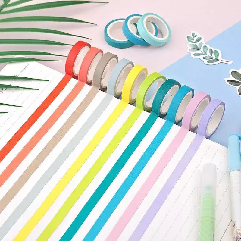 Painting Welt Stationery Diary Decoration Paper DIY Simple Universal Washi Hand Account Tape Masking Paper Decoration