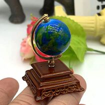 New product 1 12 miniature scene toys simulation mini doll house accessories creative alloy globe ornaments