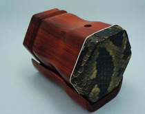 Erhu bucket erhu bucket piano barrel accessories small leaf red sandalwood two huqin barrel semi-finished skin