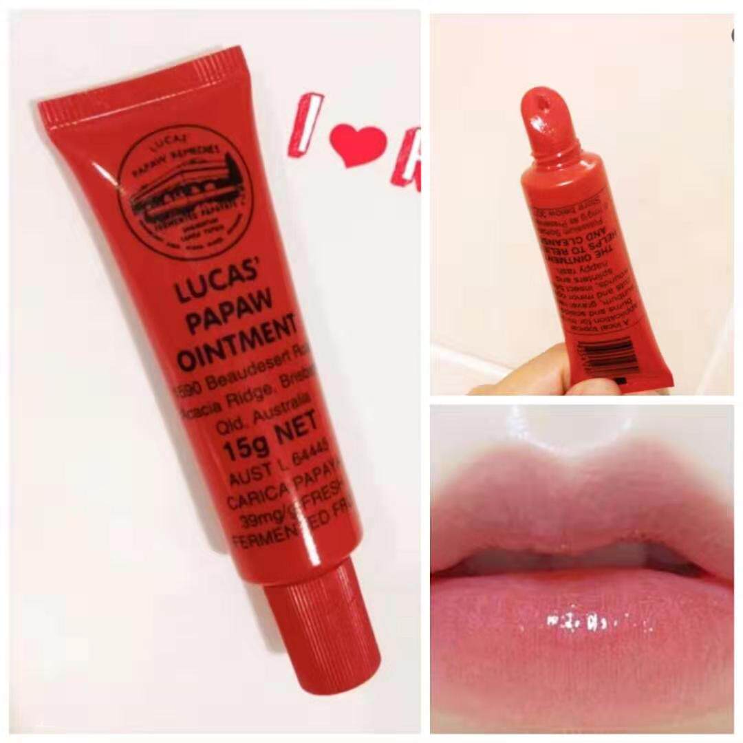 Australian Lucas Papaw papaya cream for lip balm student nourishing and moisturizing papaya with cream hand cream 15g