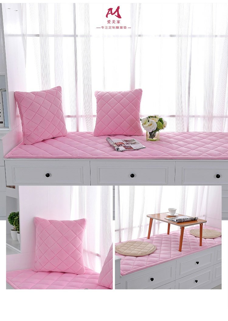 Bay cửa sổ mat tatami mat cửa sổ hiện đại máy tùy chỉnh tối giản thể giặt đệm đệm dày hơn bốn mùa trượt ban công - Ghế đệm / đệm Sofa bộ đệm ghế