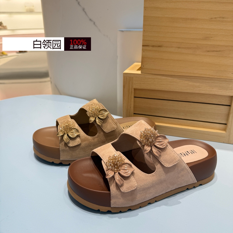 Zhenmeishi Heartbeat Authentic Store 2026 Summer Iris Thick-Soled Birkenstock-Style Outdoor Sandals for Women Yb204 Zhenmeishi Heartbeat Authentic Store 2026 Summer Iris Thick-Soled Birkenstock-Style Outdoor Sandals for Women Yb204