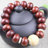 Креативный браслет из сандалового дерева, аксессуар из розового дерева подходит для мужчин и женщин, прямые продажи с завода