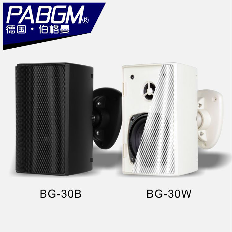 Home Cinema Main Speaker Coffee Hall Sound Background Music Wall-mounted Sound Box Independent High And Low Tone With Bracket Bluetooth-Taobao