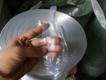 large wholesale supply white full transparent plastic rope strapping rope packing rope woven bag to bag strap