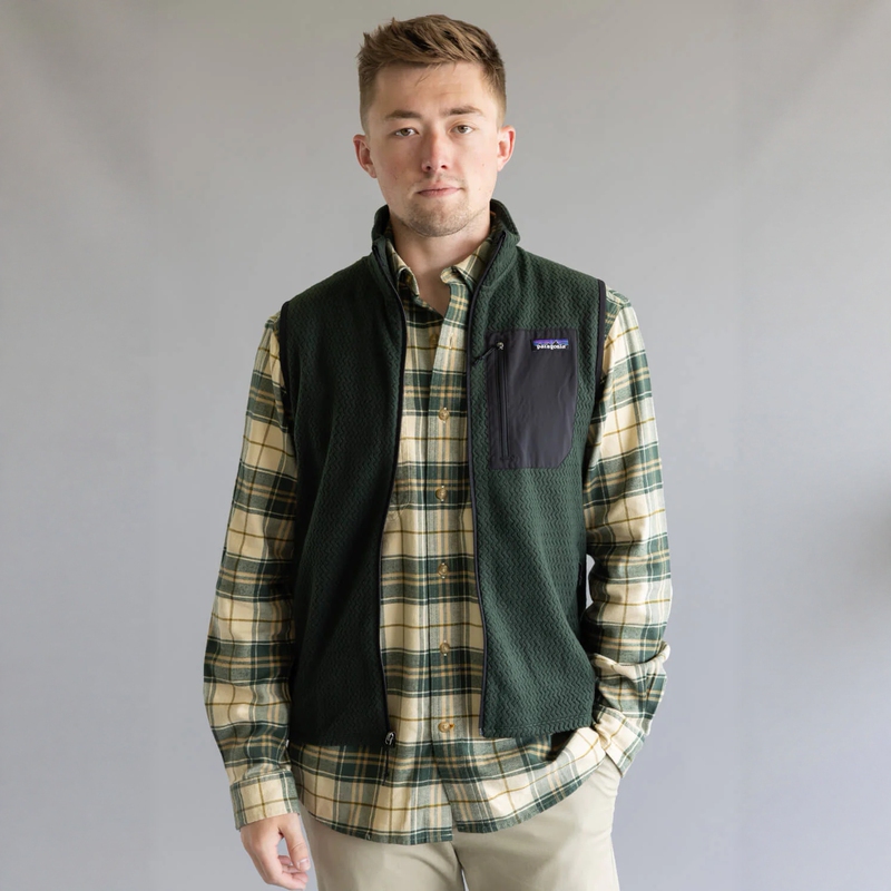 Us Direct Mail New Model Patagonia Patagonia R1Air Fleece Vest Warm and Breathable Vest 40285