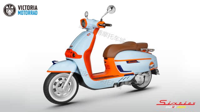 Longjia Victoria Sixties250i150Si scooter water-cooled ABS ລົດຈັກ retro ຍານພາຫະນະທີ່ສົມບູນແບບ