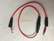 5*20mm GB 0 75 thick wire 25cm fuse holder with wire fuse holder Fuse sleeve