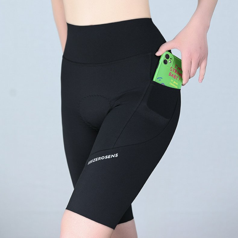 Entry-Level Model - Zero-Feel Generation Flat-Waist Cycling Shorts for Road Bikes, Spring and Summer, Unisex