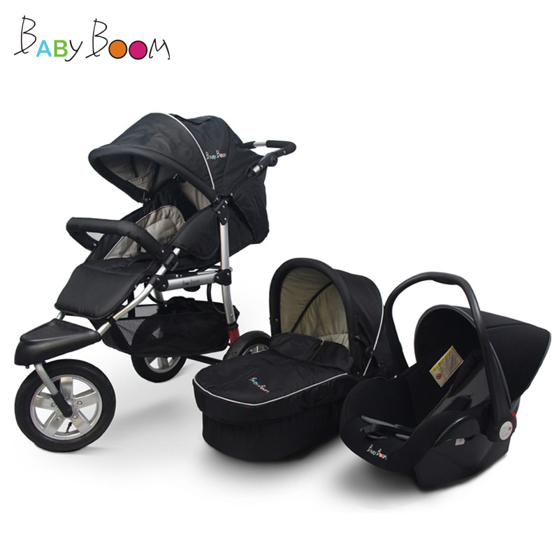 BabyBoom Baby stroller Stroller Baby stroller Off-road high landscape Lightweight sit-and-lie stroller