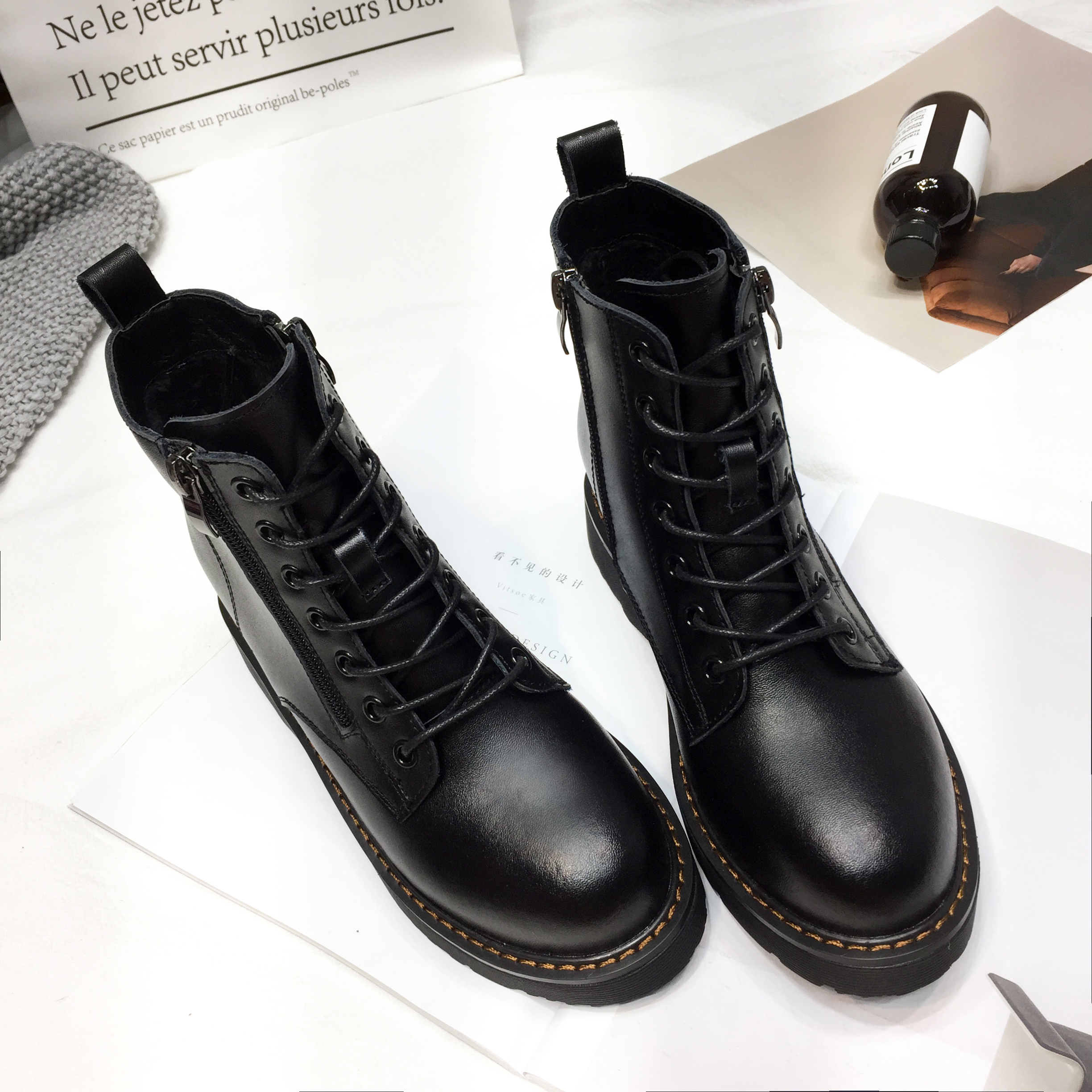 Bottes mi-saison femme en En plastique - Ref 3250615 Image 4