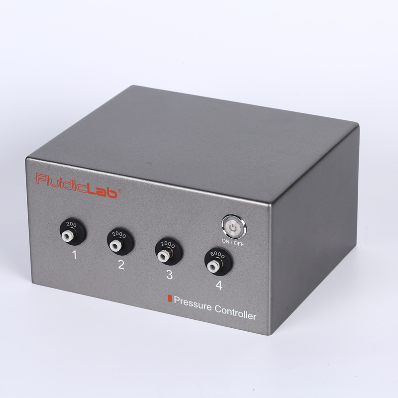 FluidicLab Pressure Controllers Biochip Precision Pressure Pump Microfluidics Laboratory Drive Equipment