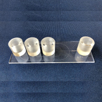 Microfluidic glass double wrapped chip Plastic double milk droplet chip