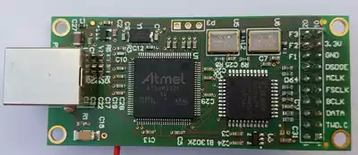 Italian Amanero USB IIS digital interface supports 384K DSD512