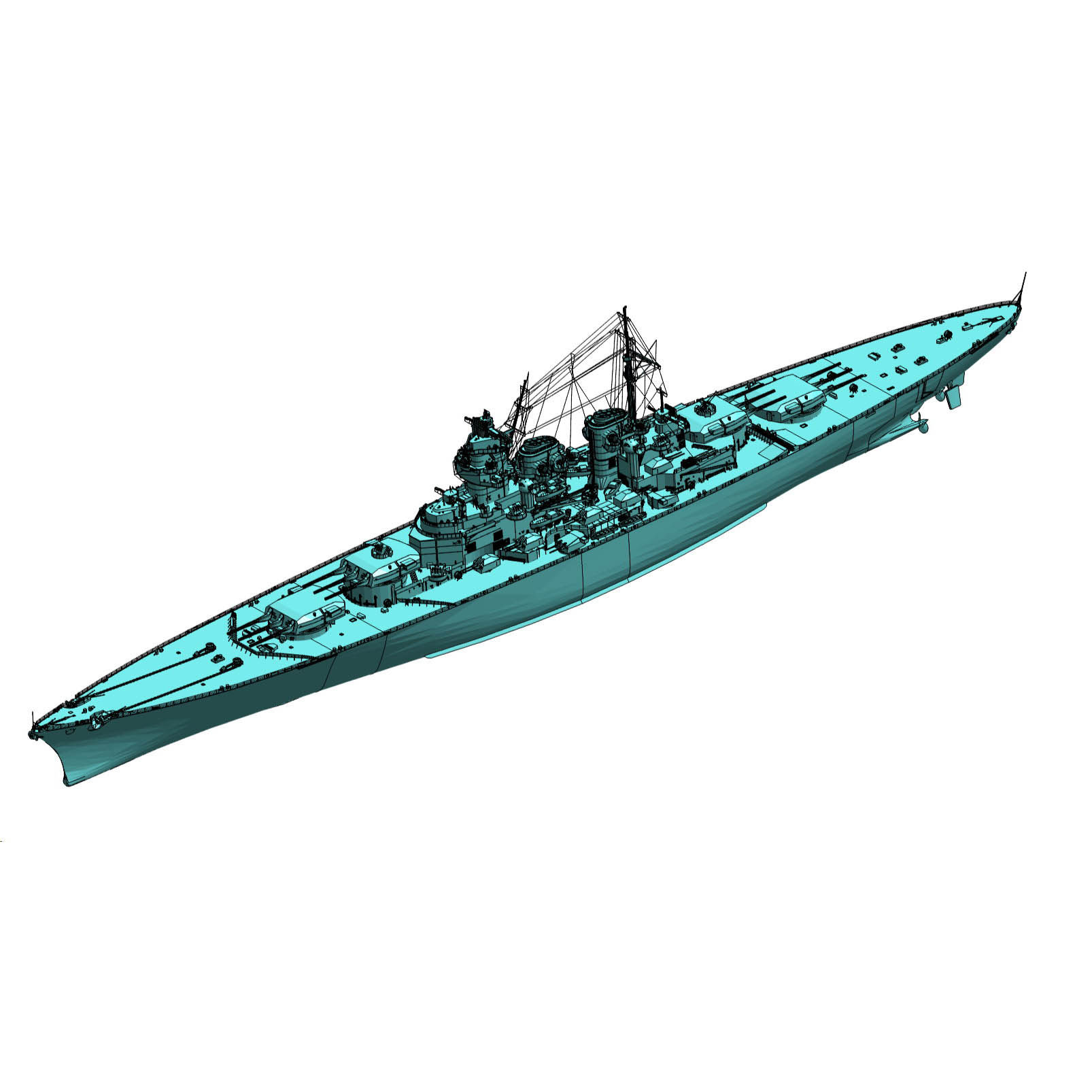 德国“大选帝侯”号战列舰三维模型素材（OBJ GLB）去哪找？最新免费获取方式有哪些？_游戏推荐_淘宝游戏网