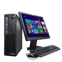  Lenovo desktop computer office mini host sixth generation Yangtian i3i5i7 single display game PS CAD complete set