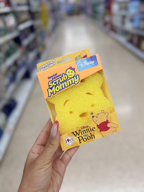 Authentic British Scrub Daddy Limited Edition Double-Sided Dishwashing Sponge That Won'T Damage Pots, 4-Pack Authentic British Scrub Daddy Limited Edition Double-Sided Dishwashing Sponge That Won'T Damage Pots, 4-Pack