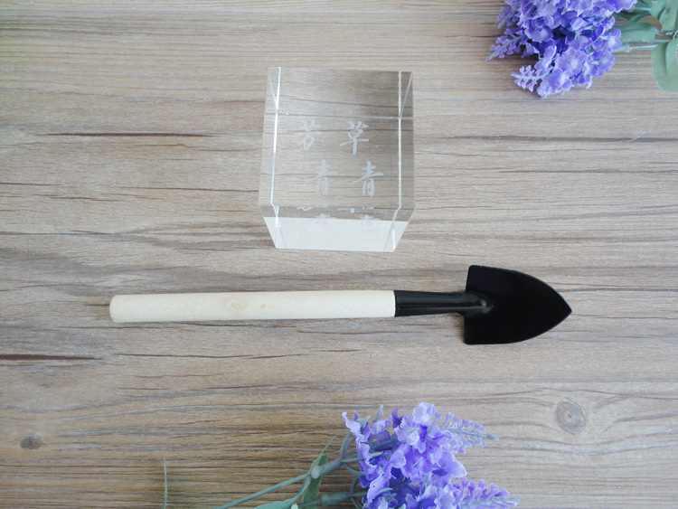 Mini dụng cụ làm vườn ba mảnh xẻng xẻng ban công chậu vườn công cụ gia cố khai quật nguồn cung cấp bộ chậu trồng cây