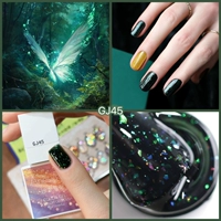 GJ45 Темно -зеленая звездная слава очень благородная