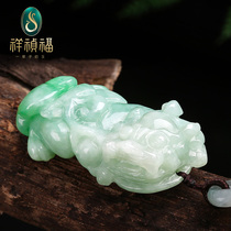 xiang zhen Fu brave natural jade pendant piao lv the grand Jade brave pendant jade carving master gu pin