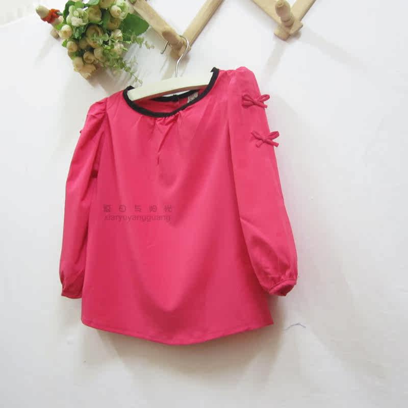 Chemise fille à manche longue en polyester - Ref 2086241 Image 6