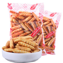 Kangyuan biscuits crispy strips chives finger letters in bulk weighing childrens bear salty snacks 80s nostalgic