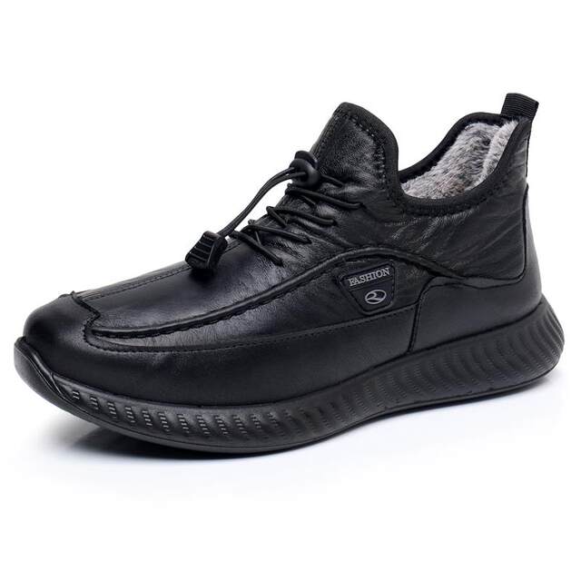 Winter new old Beijing cloth shoes men's cotton shoes middle-aged and elderly plus velvet thickening warm dad shoes sports casual shoes