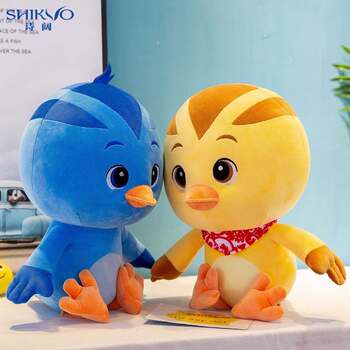 Cute Chicken Squad Plush Toy Family Set, Maiqi, Da Yu, Duoduo, Huanhuan, Meijia, Mommy Birthday Gift