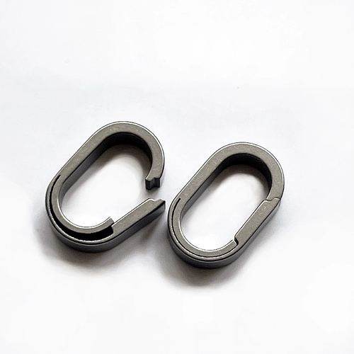 Дизайнерский металлический маленький брелок для ключей, фонарь с застежкой, ключи от машины