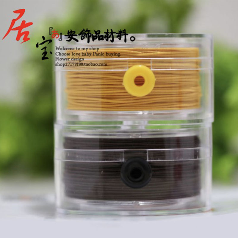 Korean leather gluten gold shop rope buddhist beads thread handmade text to play Star moon King Kong Bodhi abrasion resistant elastic rope-Taobao
