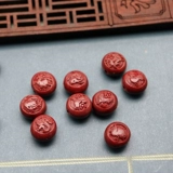 Природная руда ручной работы, аксессуар, аксессуары, бусины, браслет, мультяшный брелок, цвета киновари