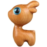 Резная трехмерная мультяшная креативная подвеска из сандалового дерева подходит для мужчин и женщин, китайский стиль, подарок на день рождения