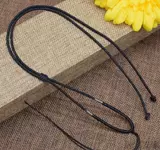 Ремешок из воскового агата из нефрита, детское ожерелье ручной работы, аксессуар, DIY