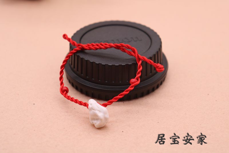 Vòng tay em bé Hòa bình Handmade Red Rope Vòng tay Vòng chân Hòa bình Truyền thống Lợn lắng nghe Xương Fidelity đánh bóng - Vòng chân lắc chân nữ vàng đẹp