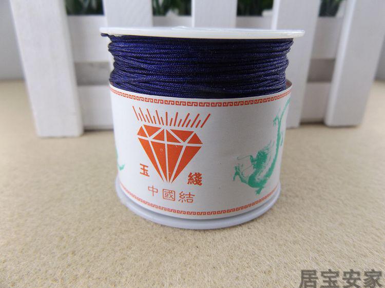 Dây chuyền ngọc bích Đài Loan dây chuyền vàng dây chuyền DIY dây đôi dây đỏ vòng tay dây kim cương nút dây 72 dòng ngọc - Vòng đeo tay Clasp vòng tay bạc