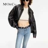 MOCO2024 весенний новый продукт, дрожжи для тяжелой промышленности, ручная стирка, протирка рук в стиле ретро, ​​узкие джинсы со средней и низкой талией MBD1JEN014