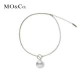 Moco Spring Новое серебряное ожерелье для обозначения