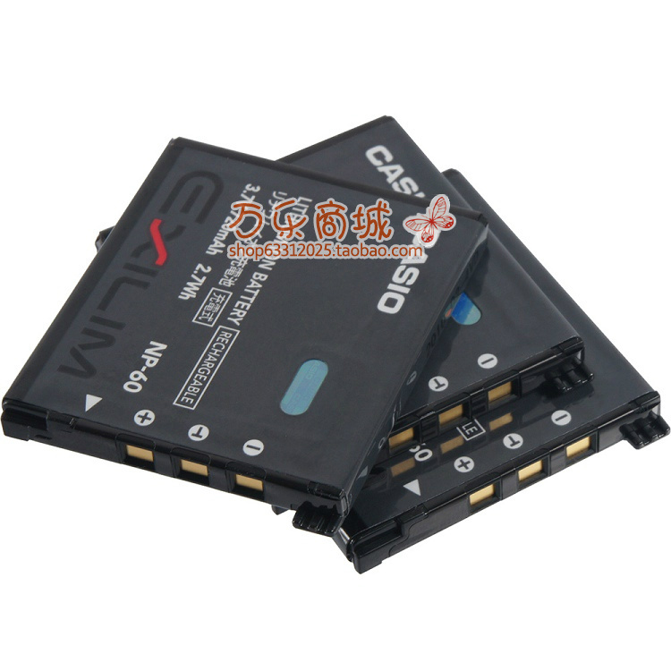 Casio CASIO NP-60 TS-DV001-CNP60 pin máy ảnh gốc - Phụ kiện máy ảnh kỹ thuật số tui dung may anh