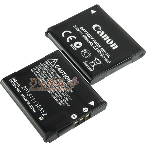 Canon IXUS 265 HS SX410 IXUS 155 IXUS 140 pin máy ảnh gốc - Phụ kiện máy ảnh kỹ thuật số túi đeo chéo đựng máy ảnh