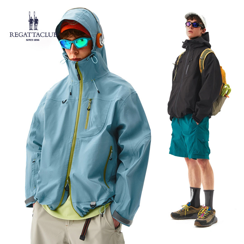 British Brand Regatta Club Rowing Club Couple's Outdoor Softshell Three-Proof Jacket