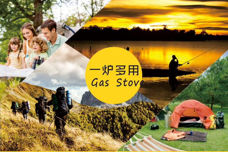 Hươu hoang dại Bọ cạp hoang dã - Bếp lò / bộ đồ ăn / đồ nướng dã ngoại bếp ga mini dã ngoại