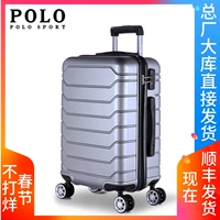 POLO SPORT Paul vẽ mặt trường hợp xe đẩy chống trầy xước 24 inch vali dây kéo hành lý mật khẩu lên máy bay vali túi vải