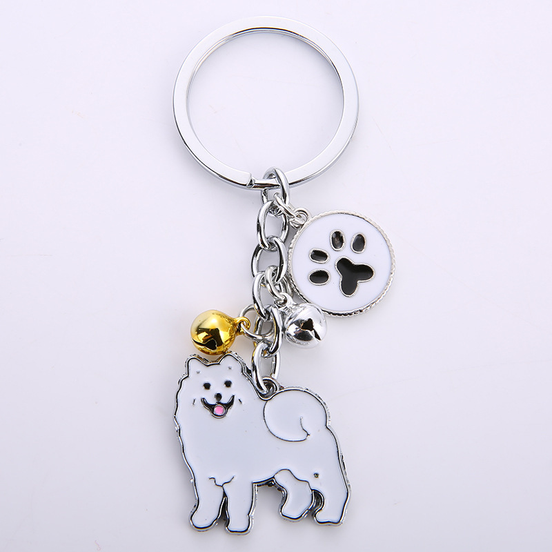 Samoyed Dog Key Chain Samoyed Dog Keychain Samoyed Dog Pendant Key Ring Pet Accessories Samoyed Dog Key Chain Samoyed Dog Keychain Samoyed Dog Pendant Key Ring Pet Accessories